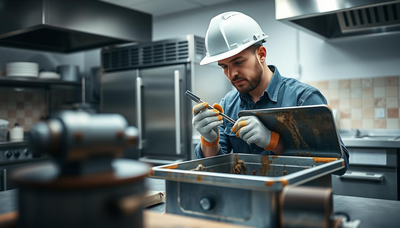 Limpeza de Caixa de Gordura